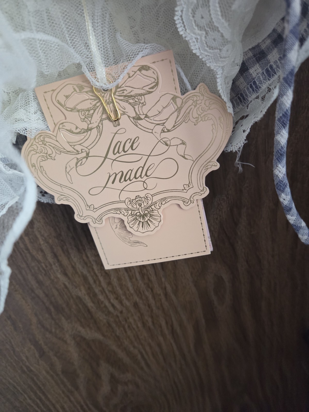 Lace Made Peter Rabbit Dollhouse Dress