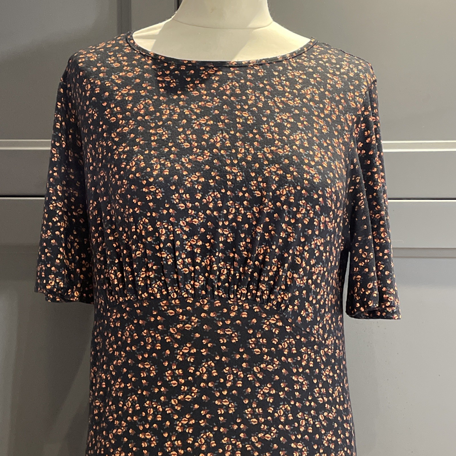 Lovely Tunic Dress Size 12 EX COND All Year Wear Spring Summer Autumn Winter