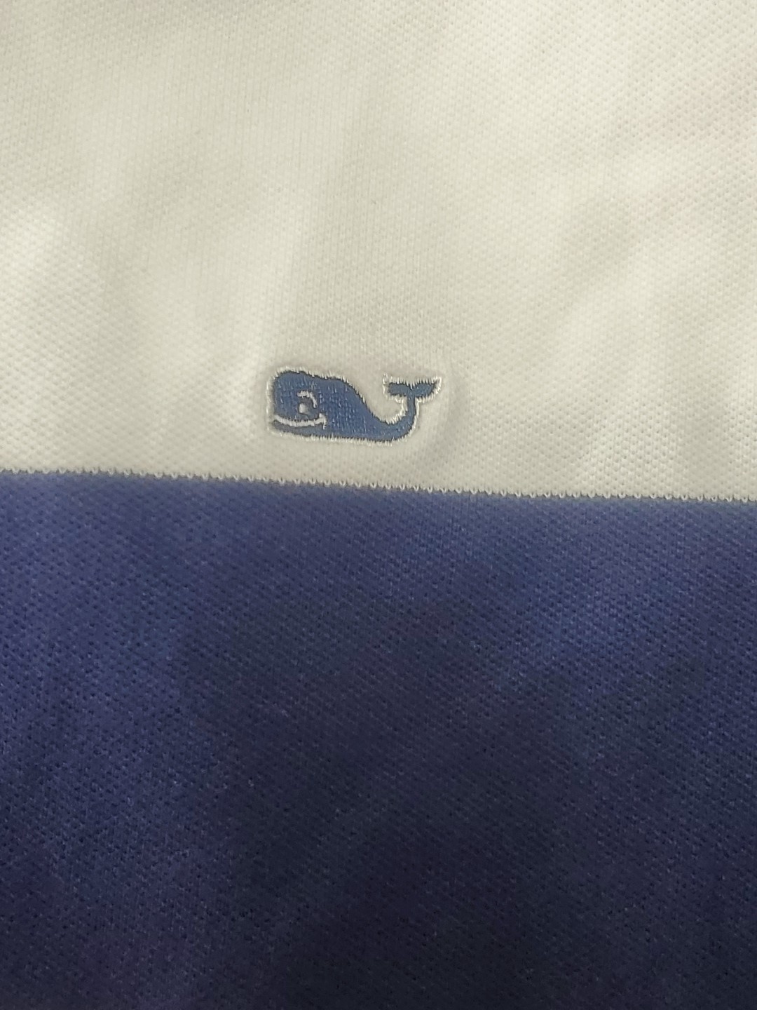 Vineyard Vines Whale Target Striped Navy White Nautical Dress WOMENS Sz M Medium