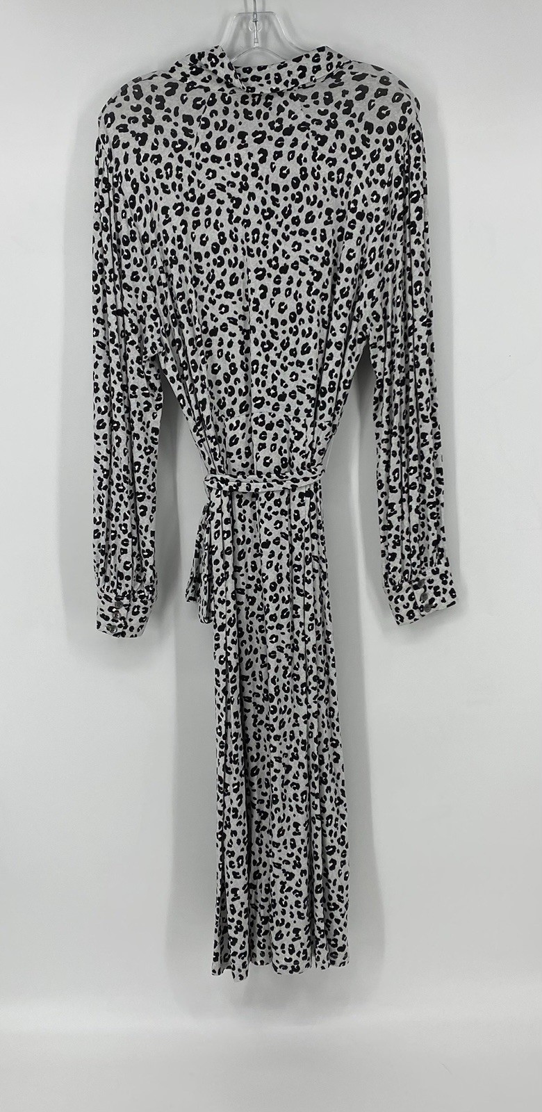 Loft Preowned Womens Leopard Print Shirt Dress Size 12 EUC