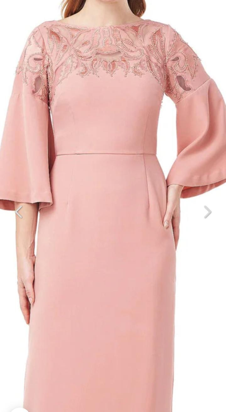 js collections dress Rose Cloud evening Dress