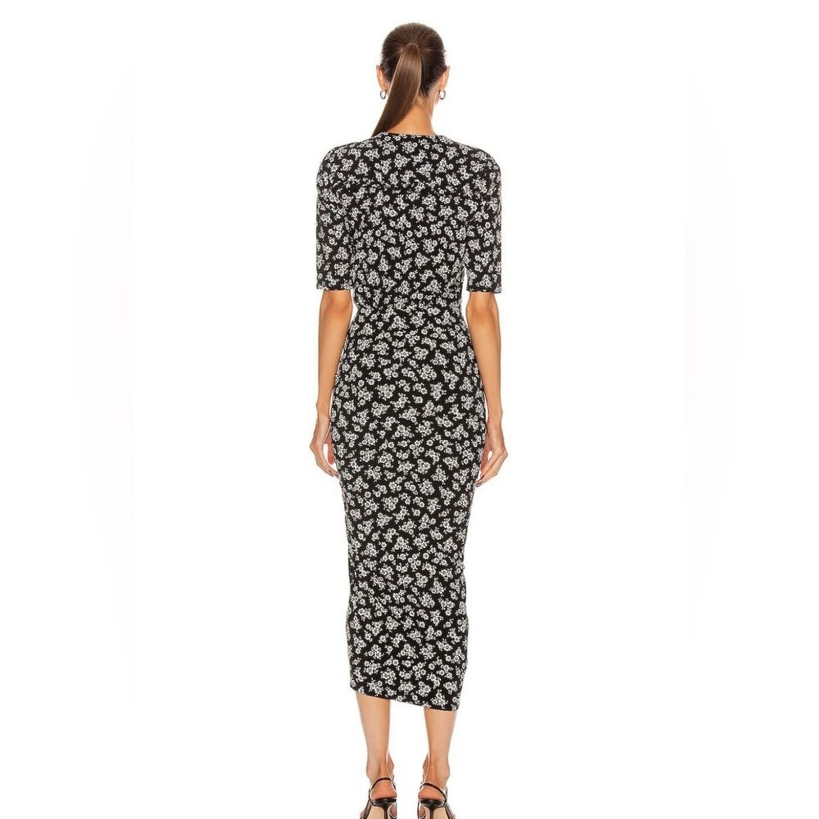 NWOT Veronica Beard Mariposa B&W Floral Dress Size S (Retail $298)