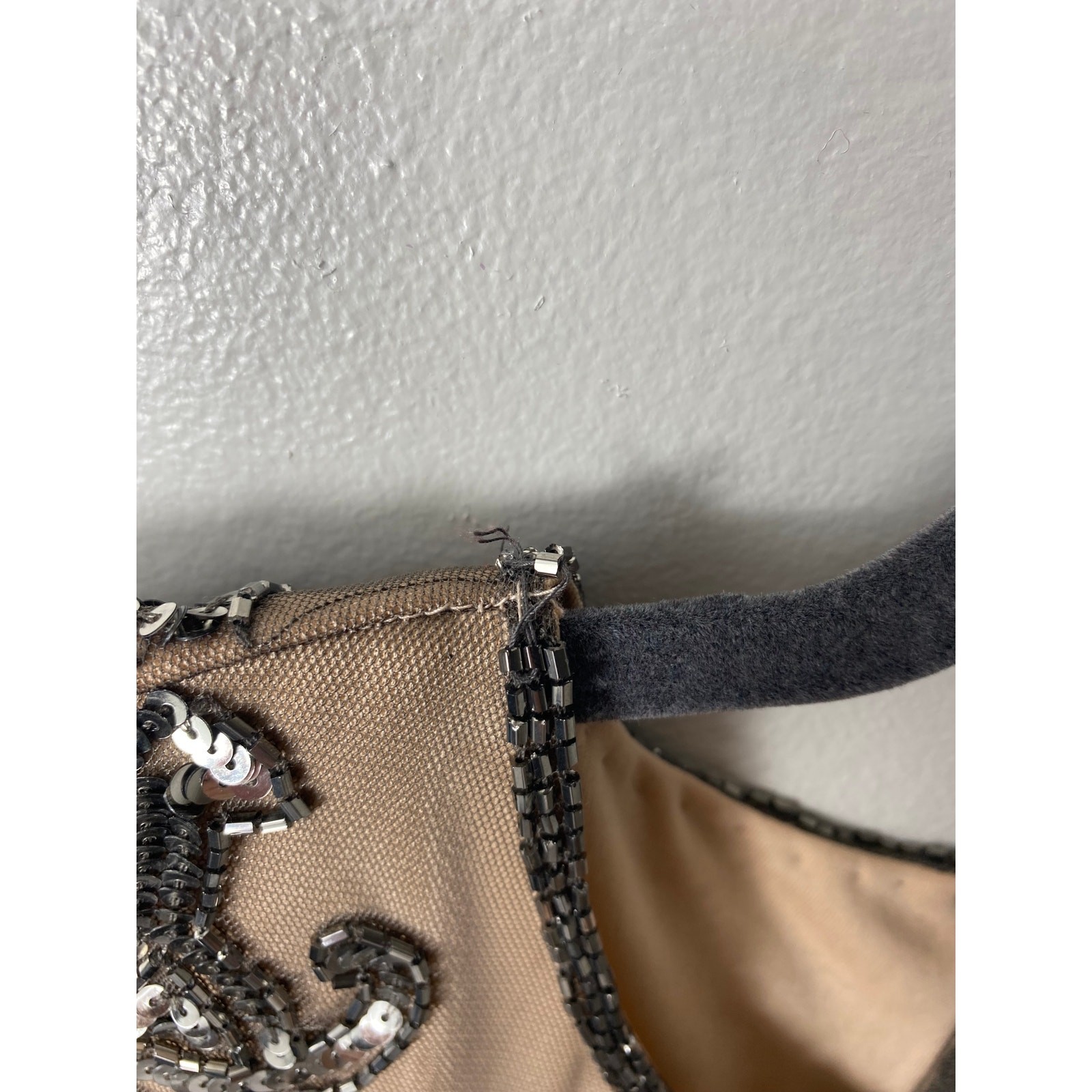 ADRIANNA PAPELL DRESS 2 SEQUIN BEADED WEDDING GUEST COCKTAIL PARTY SHORT DAMASK