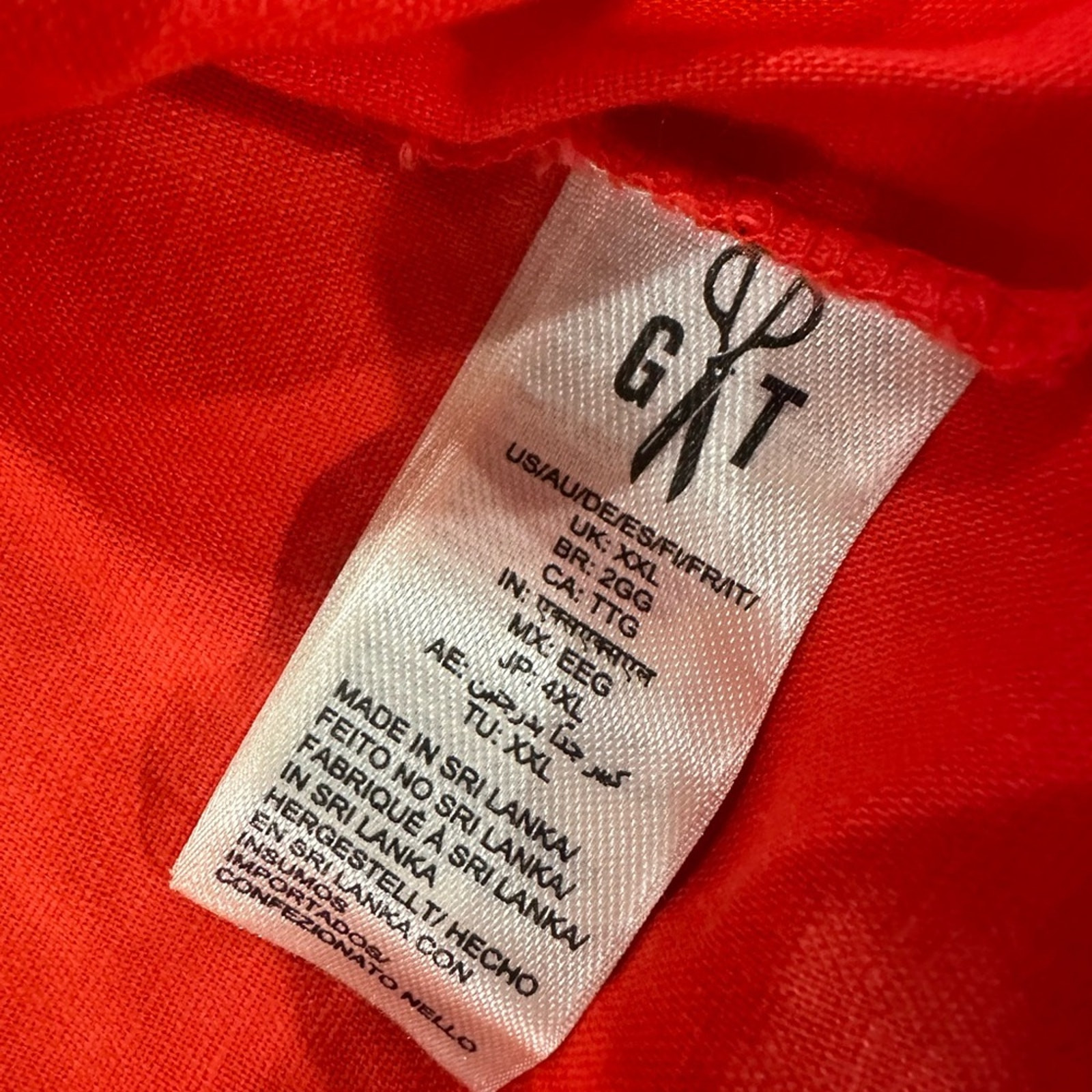 Goodthreads Womens Washed Linen Blend Flutter Sleeve Peasant Dress Coral XXL