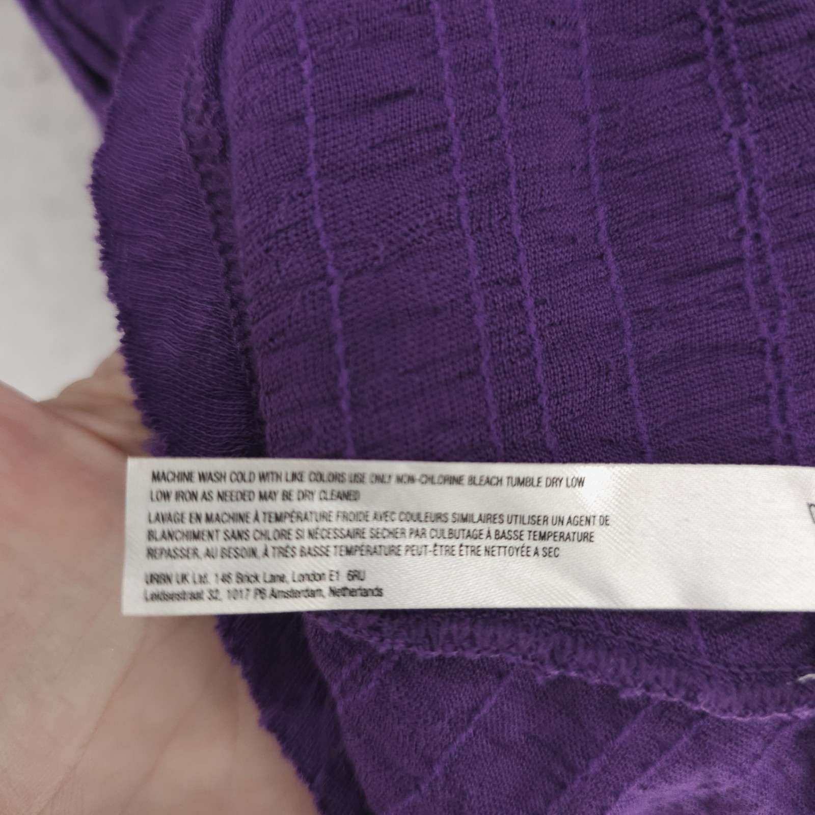 NWT FREE PEOPLE BEACH Get Obsessed Babydoll Mini Dress Petunia Purple MEDIUM