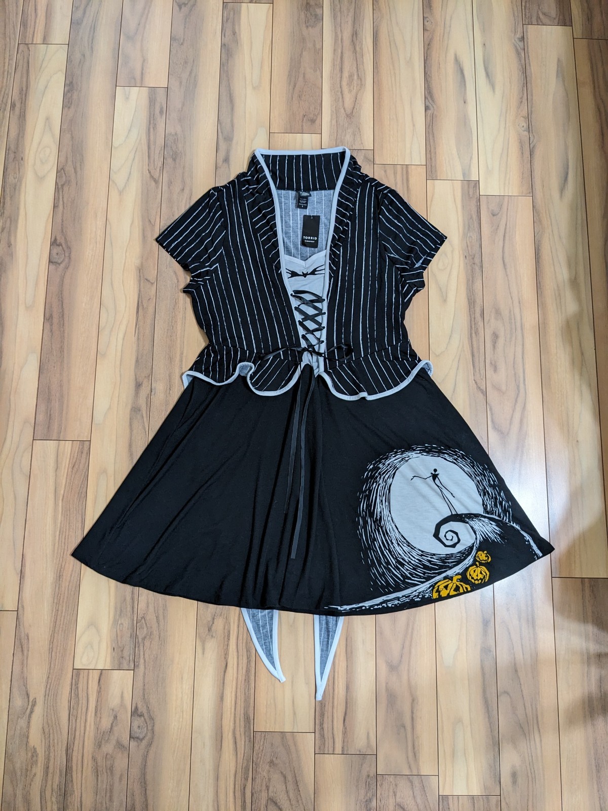 NWT! Disney The Nightmare Before Christmas Jack Moon Dress Plus Size 2X