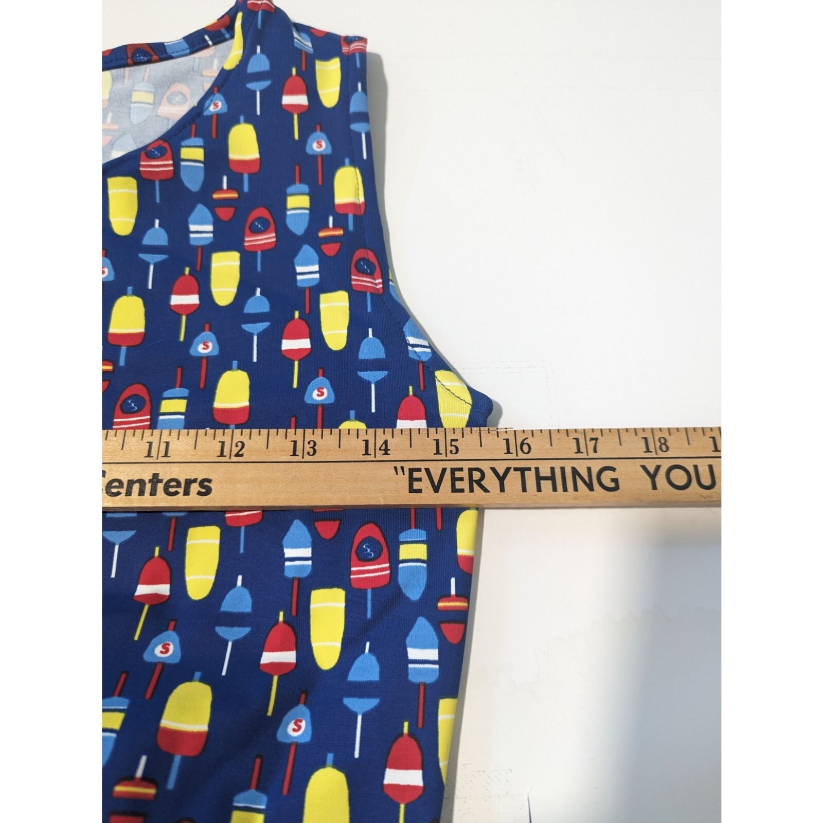 Sailor Sailor Novelty Print Nautical Themed Buoys UPF 50+ Women’s Dress Sz XS