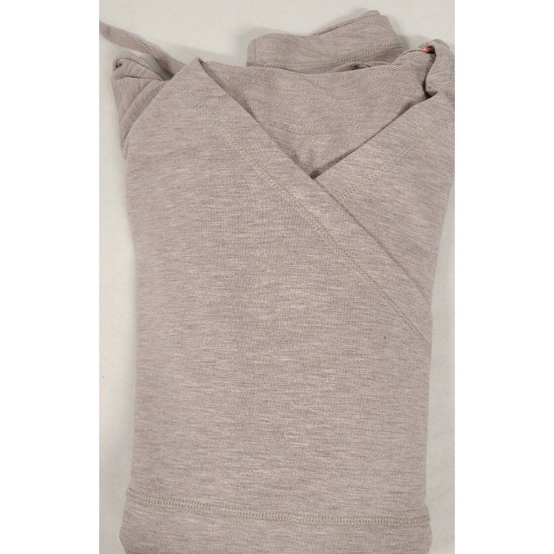 DAKINI Pullover Hooded Dress Sweatshirt Women’s Size S/P Oatmeal Beige EUC