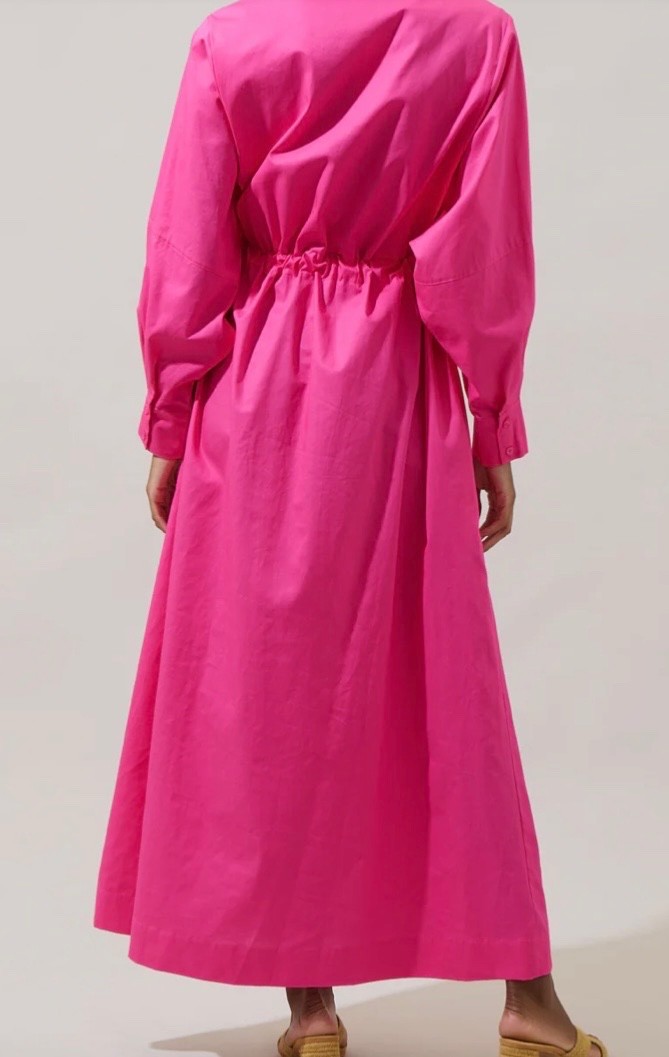 sugarlips fuscia faiza dress