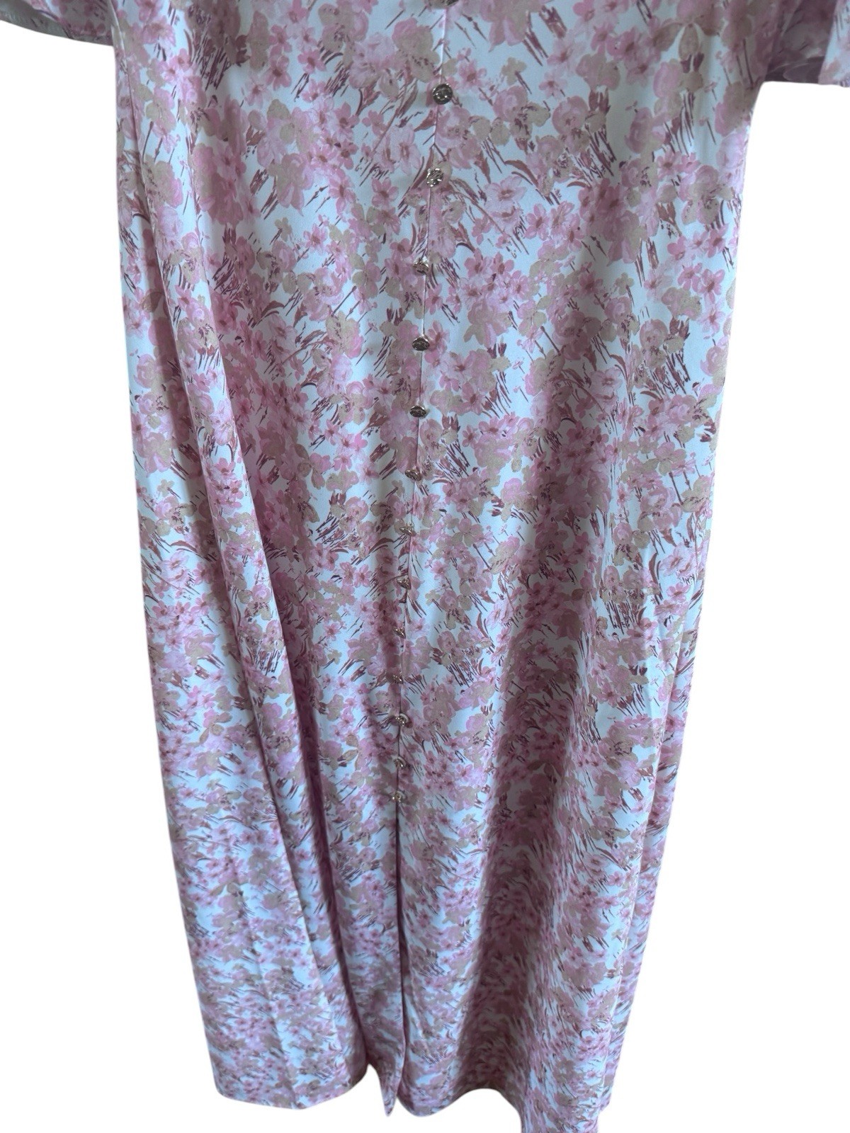 NWT Keepsake The Label Blaze Extra Small Pink Midi Dress Rose Blossom Romantic