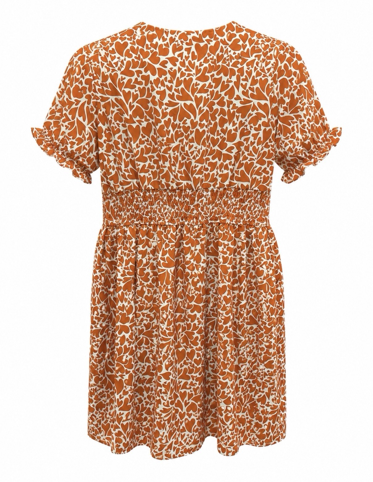 SM Wardrobe Women’s Floral Dress Size Large blue brown 🤎 Button Front Pockets