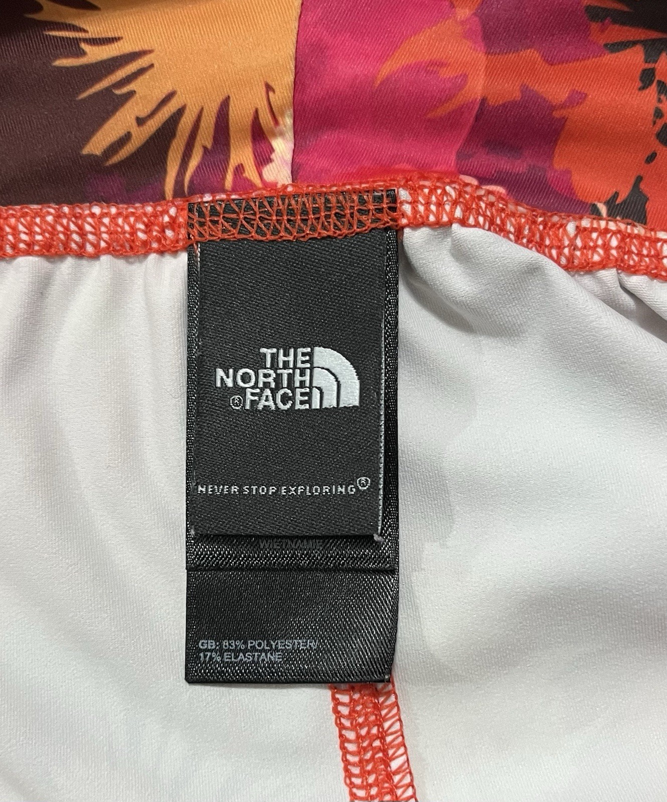 Floral Halter Sundress Fit & Flare Size L The North Face Spring Summer Tropical