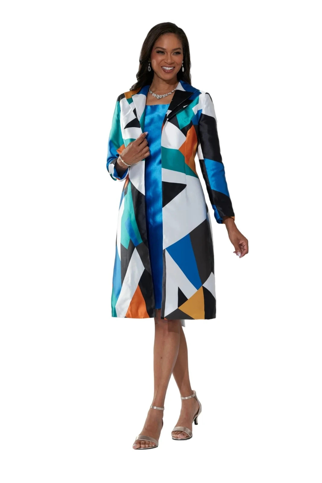 Abstract on Track Jacket Dress by EY Boutique