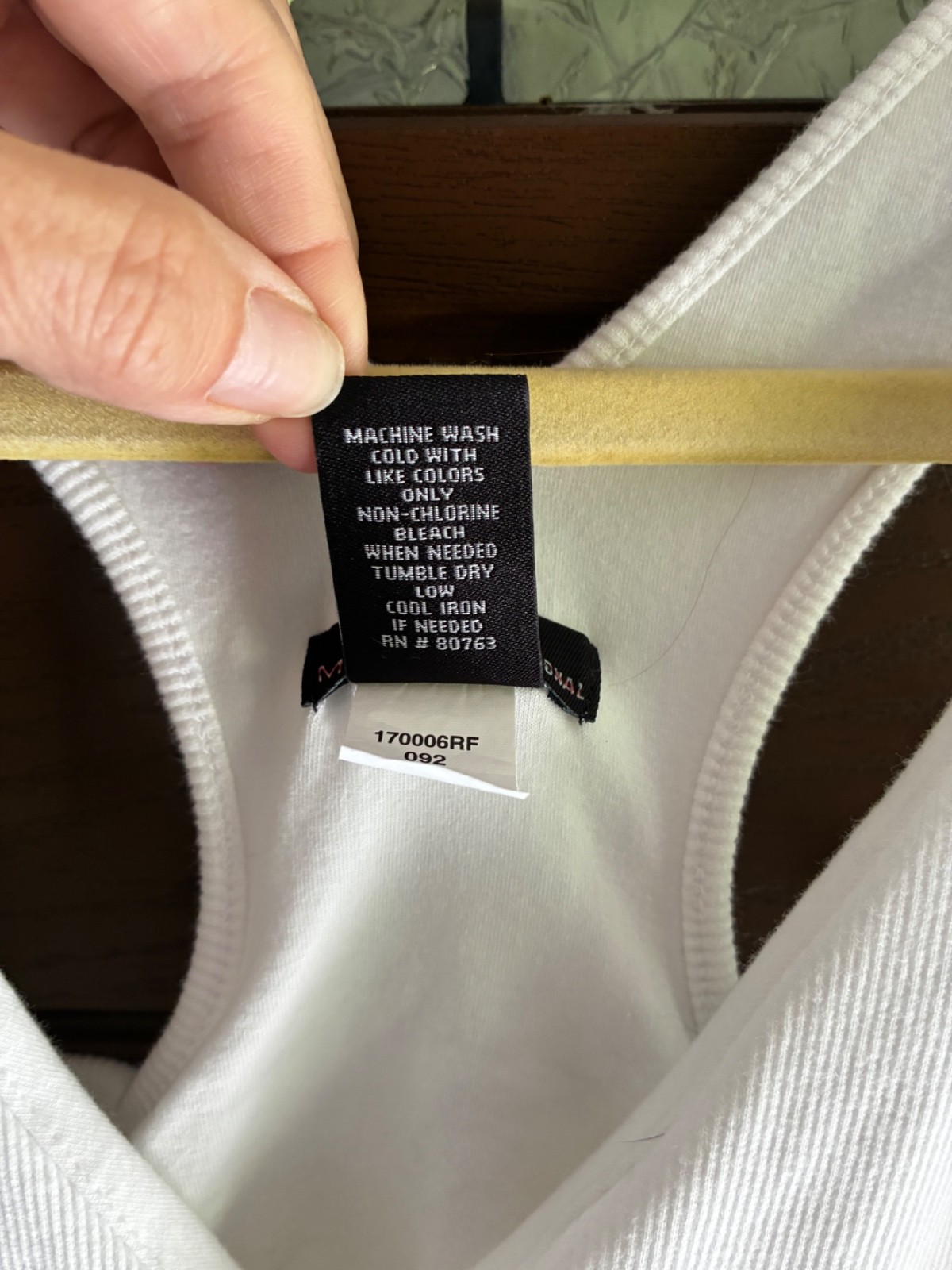Victoria Secret Modal International Ribbed Active Dress M Cotton White Shelf Bra