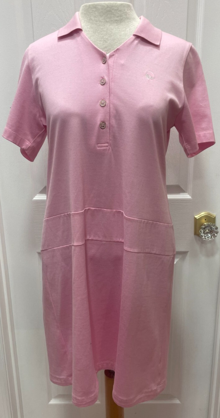 PETER MILLAR- LIGHT PINK PULL OVER DRESS- SIZE MEDIUM- WOMEN’S