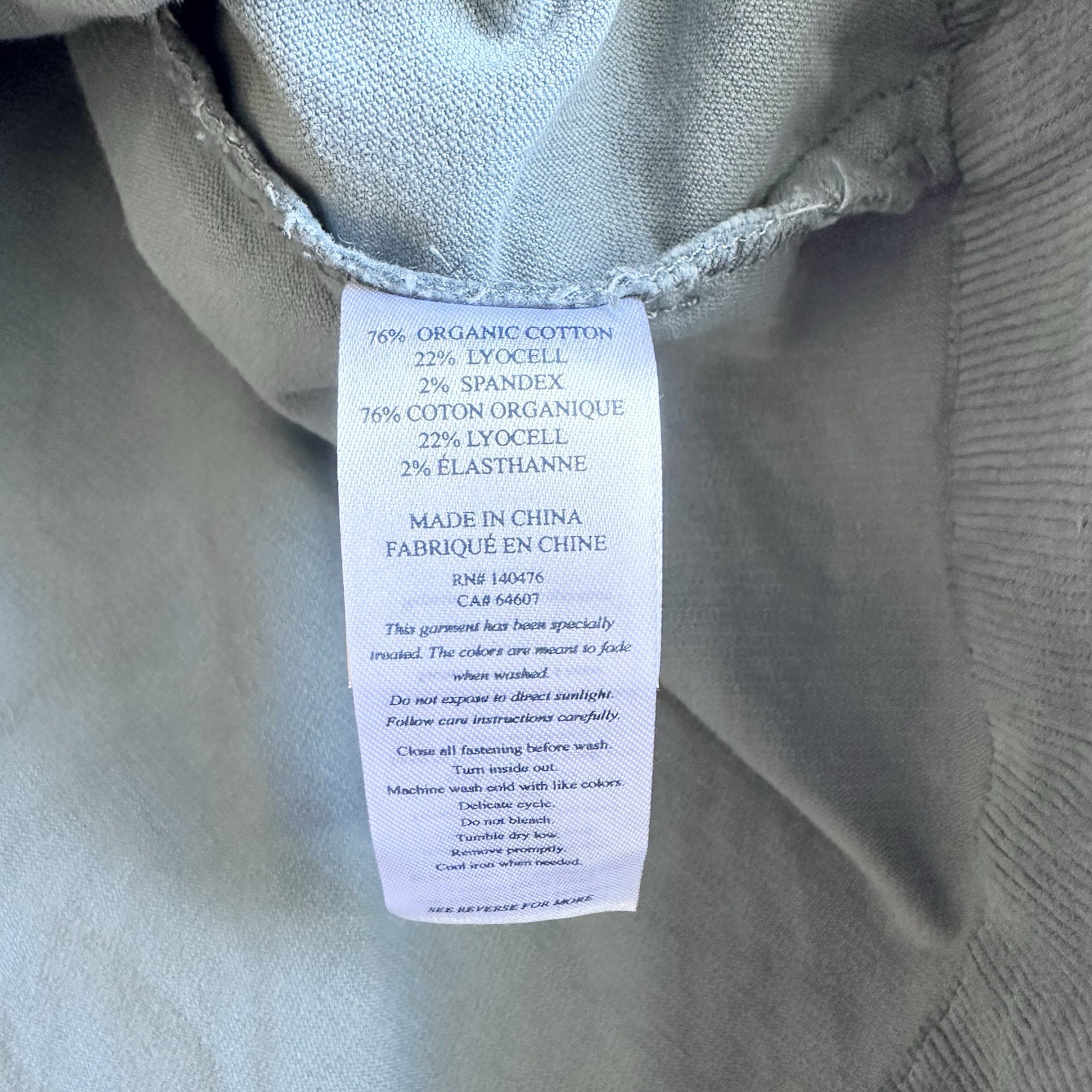 Faherty Cord Stretch Michelle Shirt Dress Corduroy Blue Sz S Organic Cotton NWT