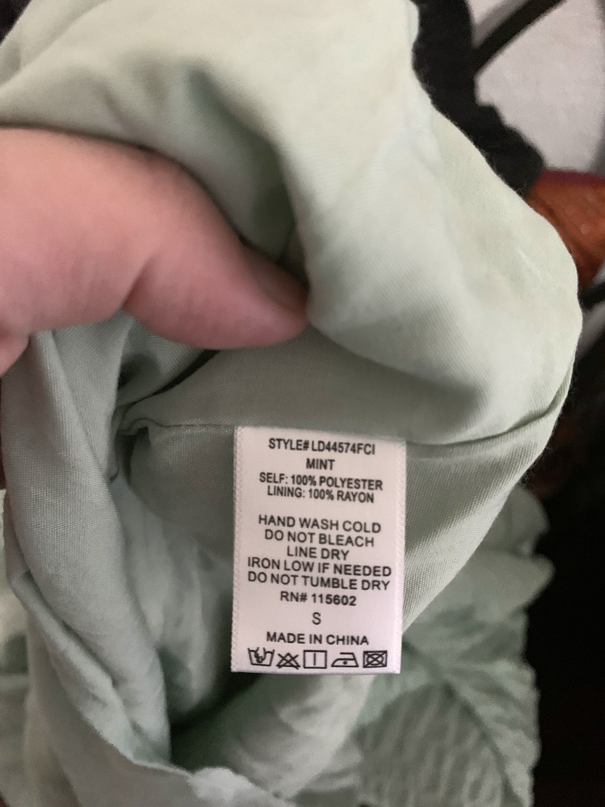 NEW Lush Small Mint Green Open Back Sleeveless Ruffle Trim Midi/Maxi Dress