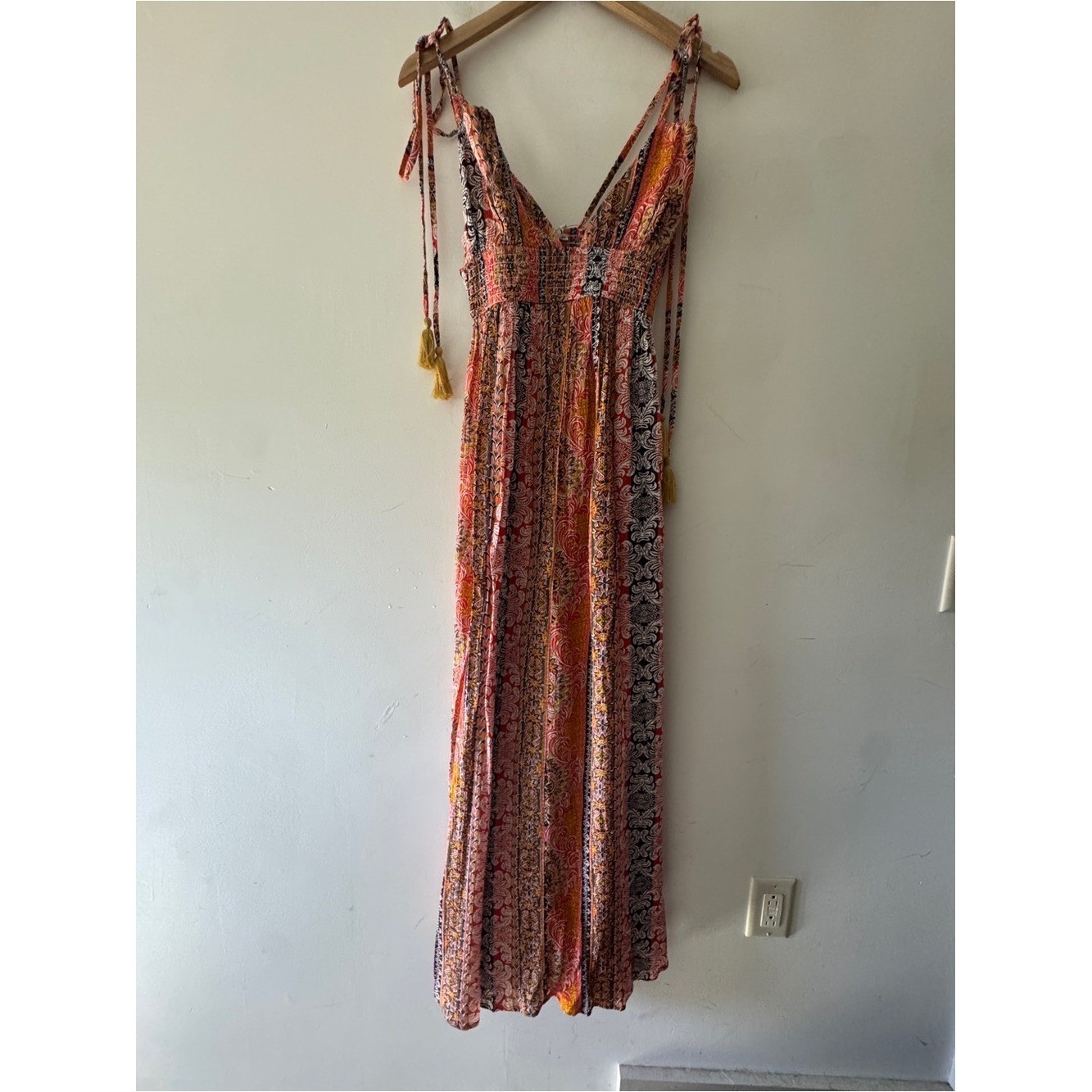 NEW!! En Creme Gorgeous Boho Pattern Maxi Dress