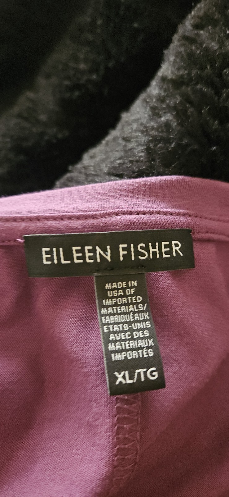 Eileen Fisher CURAN Viscose Jersey Bateau Neck X/L Dress MSRP$178
