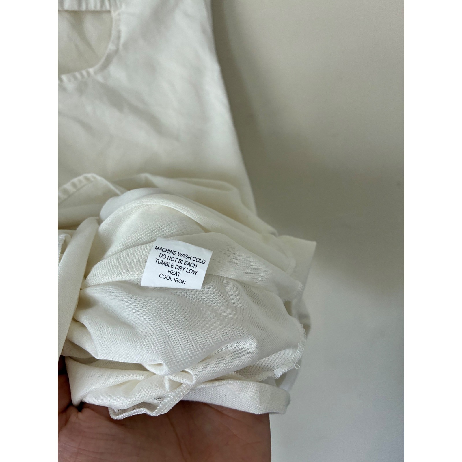 White Strapless Linen Blend Cutout Back Tube mini Dress xs minimalist