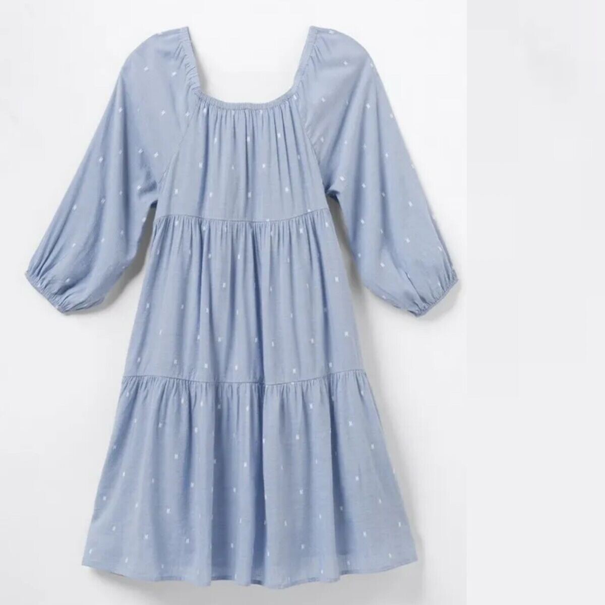 NWT Matilda Jane Good Hart All Day Chambray Dress Size Small