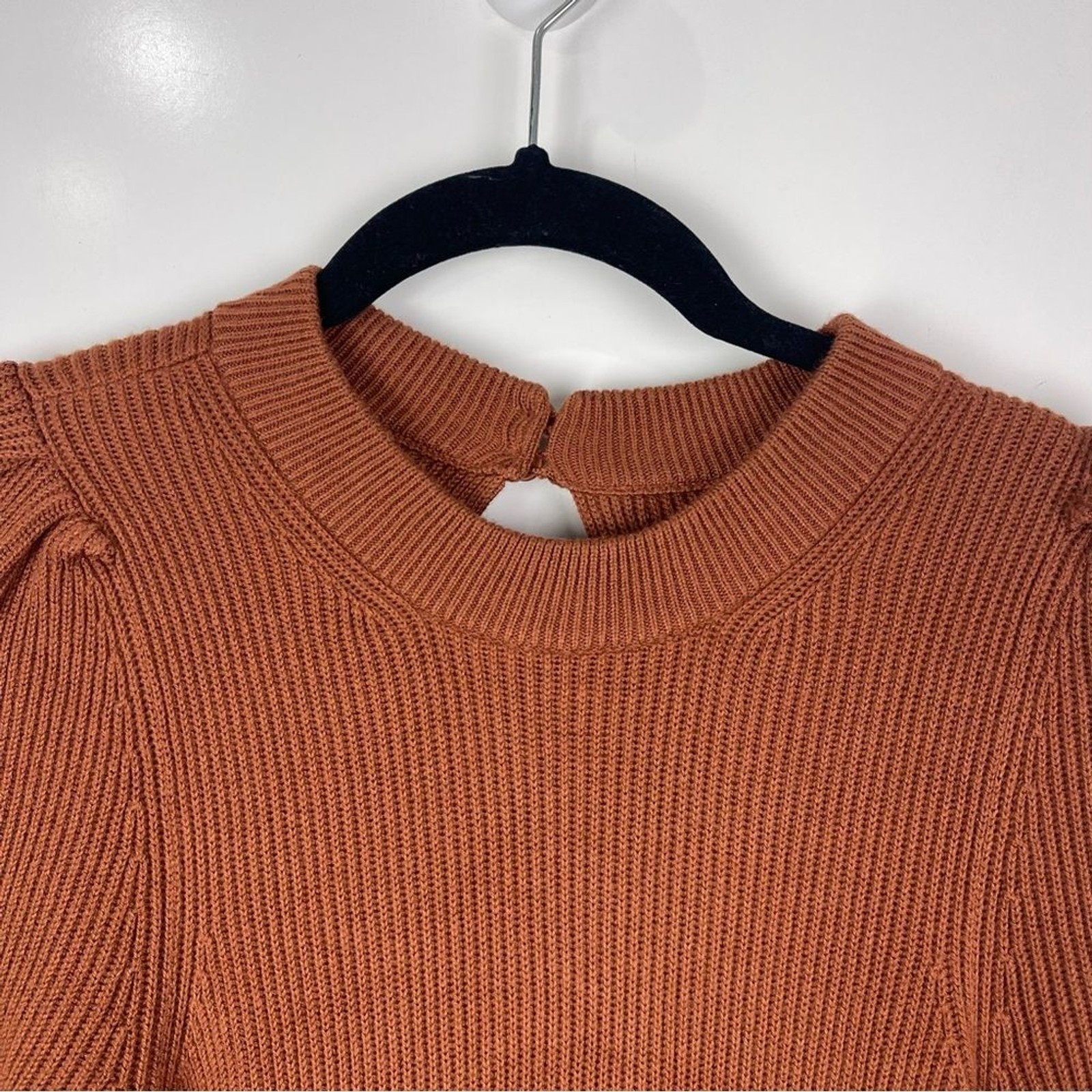 Abercrombie & Fitch Ribbed Knit Sweater Dress NWT Long Sleeve Brown Size XS