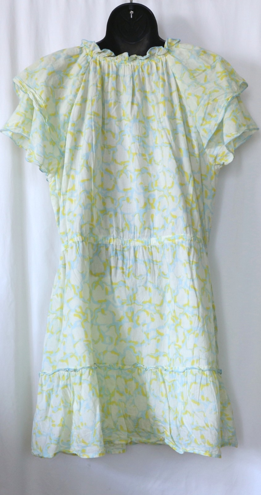 OLIVIA JAMES THE LABEL Slip-ln Ruffled Mini Drs 46 In Chst 34 In Lng Sz L EXC