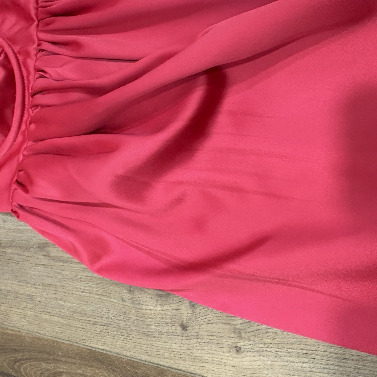 🌟LOVERS AND FRIENDS🌟 AMABELLA MINI SATIN CORSET BABYDOLL DRESS PINK SZ S
