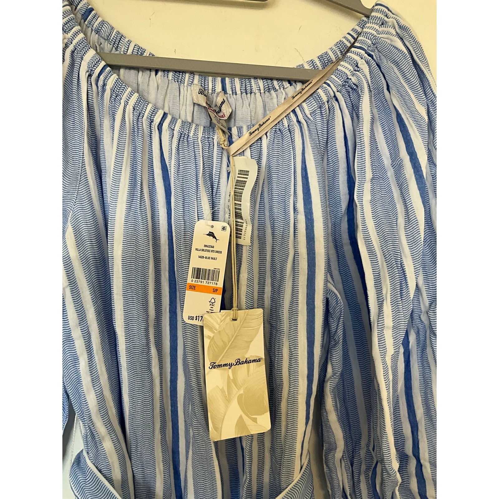 Tommy Bahama Island Gauze™ Villa Solstice Off-the-Shoulder Dress