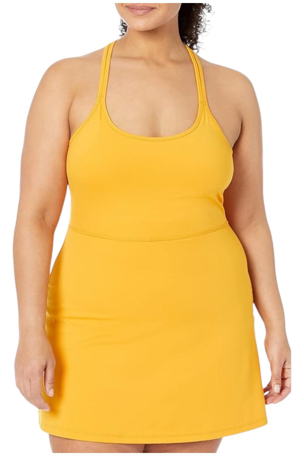 Madewell Women’s Flex Cutout Fitness Dress Tungsten Glow