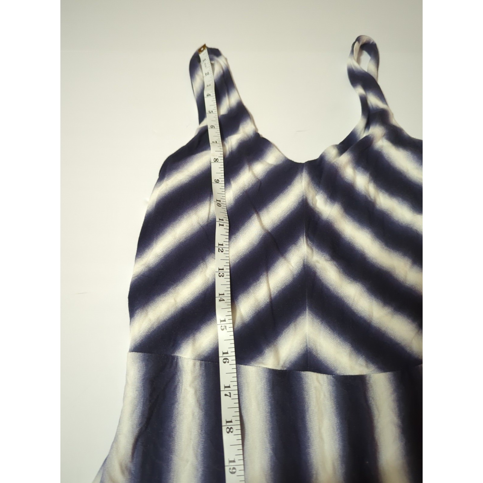 GAP striped Maxi Dress womens S Beach drape garden party coastal boho Hippie
