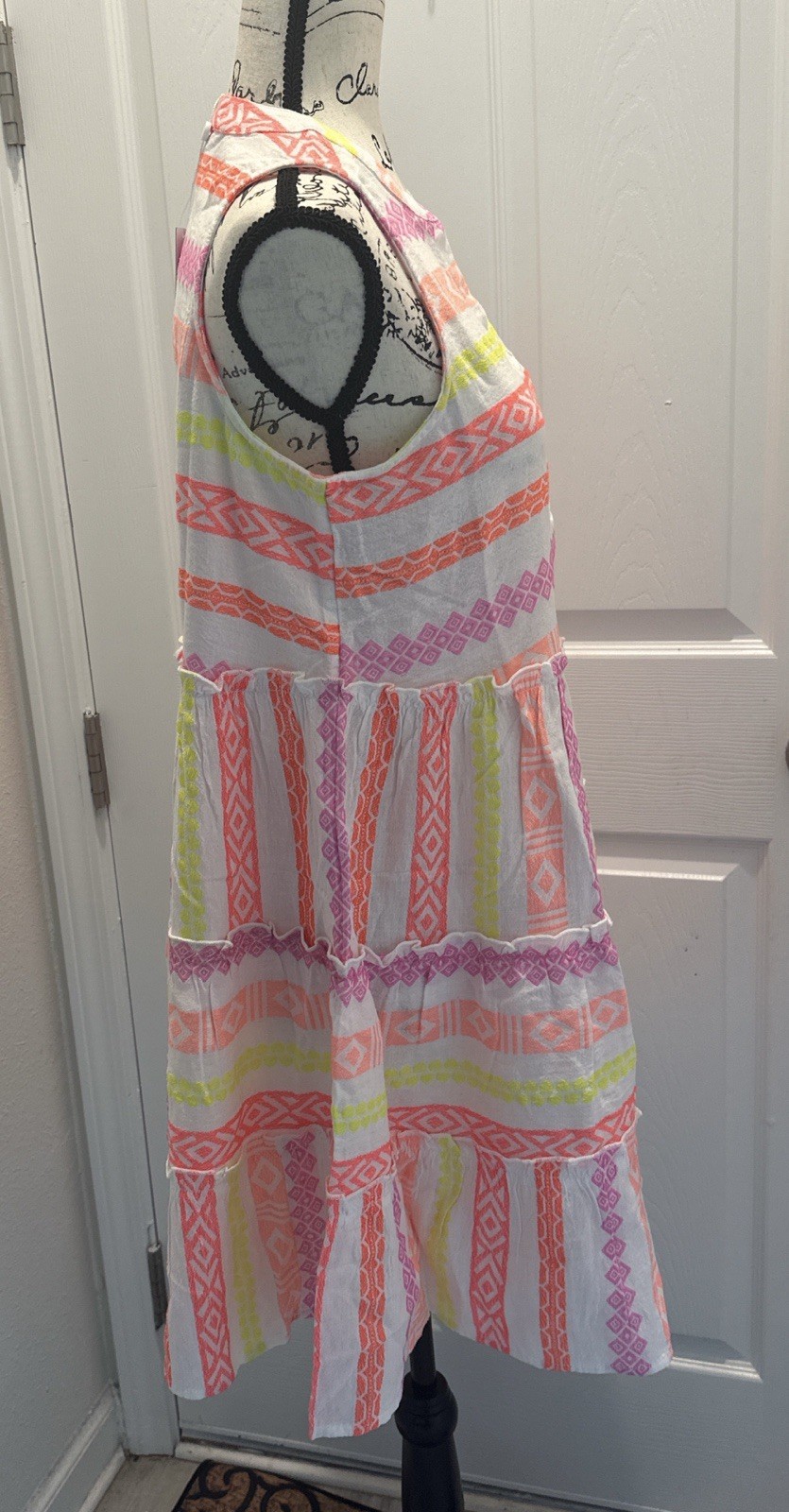 Mud Pie Multicolor Dress Size Small NWT