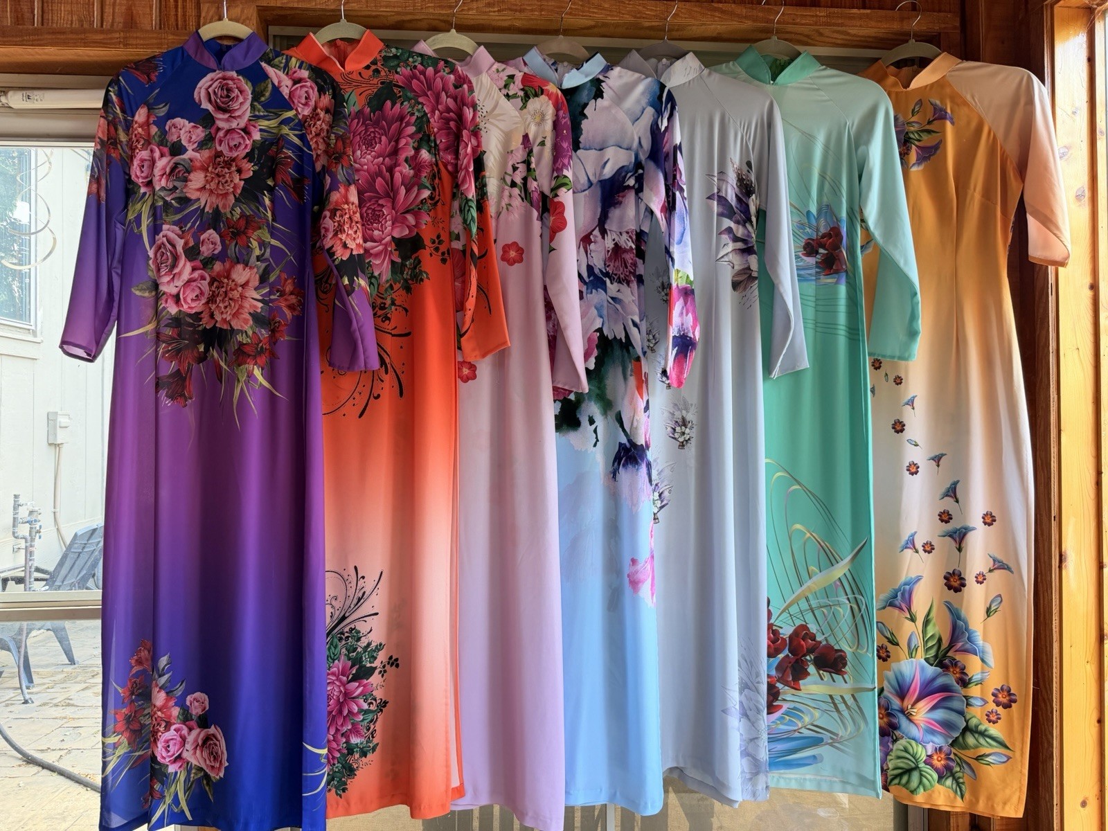 Custom Handmade Traditional Vietnamese Ao Dai Read Description for Measurement