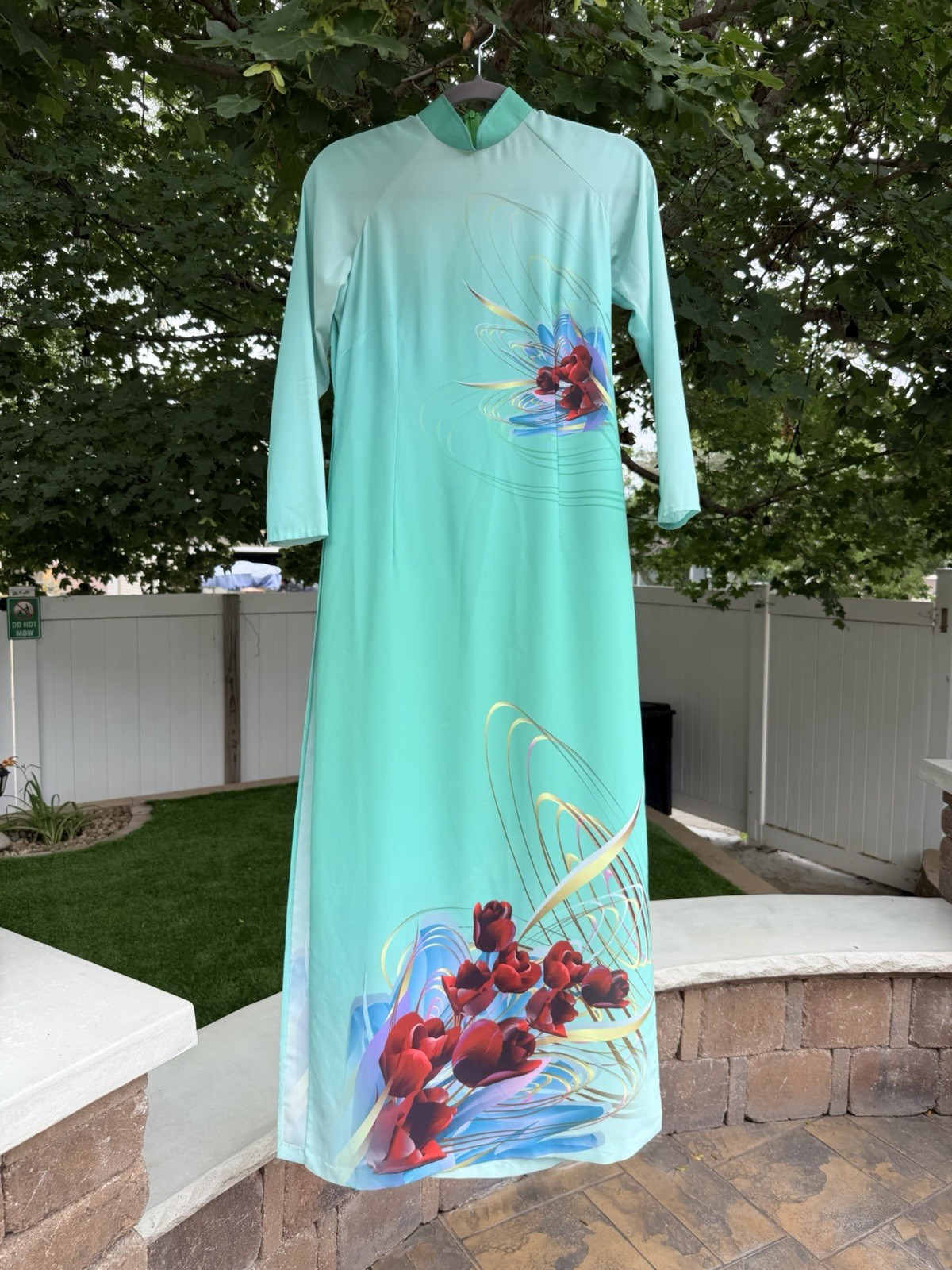 Custom Handmade Traditional Vietnamese Ao Dai Read Description for Measurement