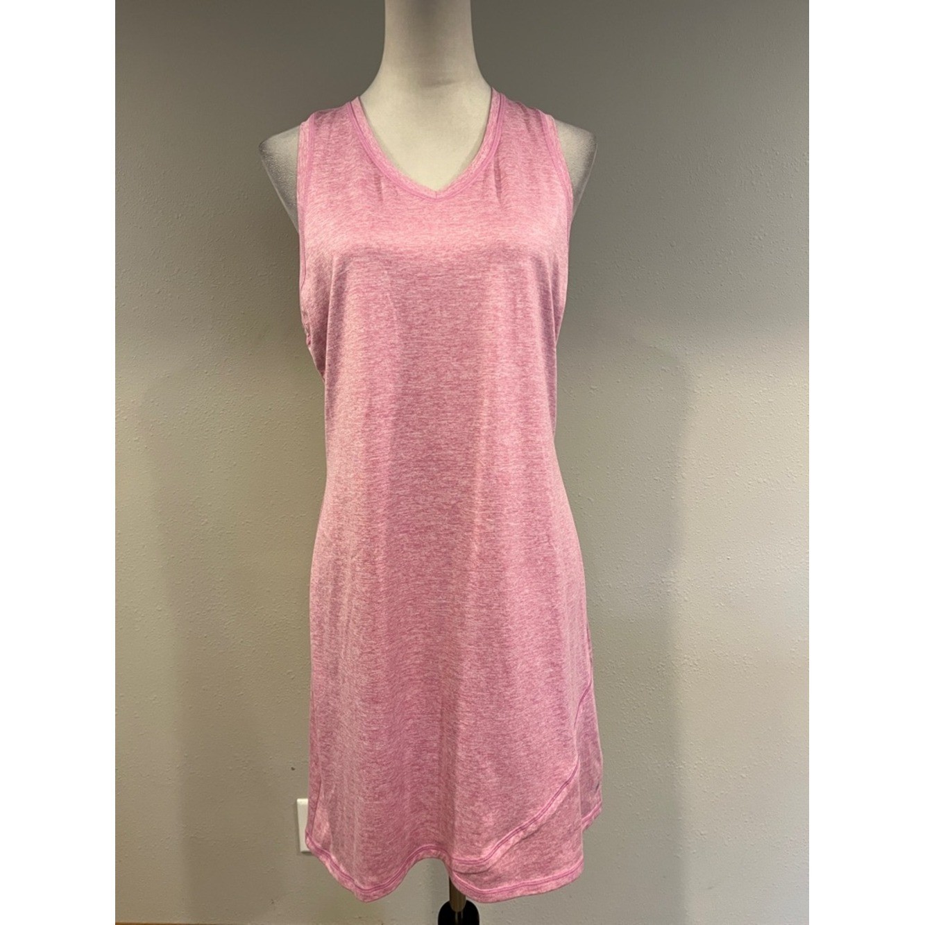 Tek Gear Pink Heather DryTek Active mini dress size large