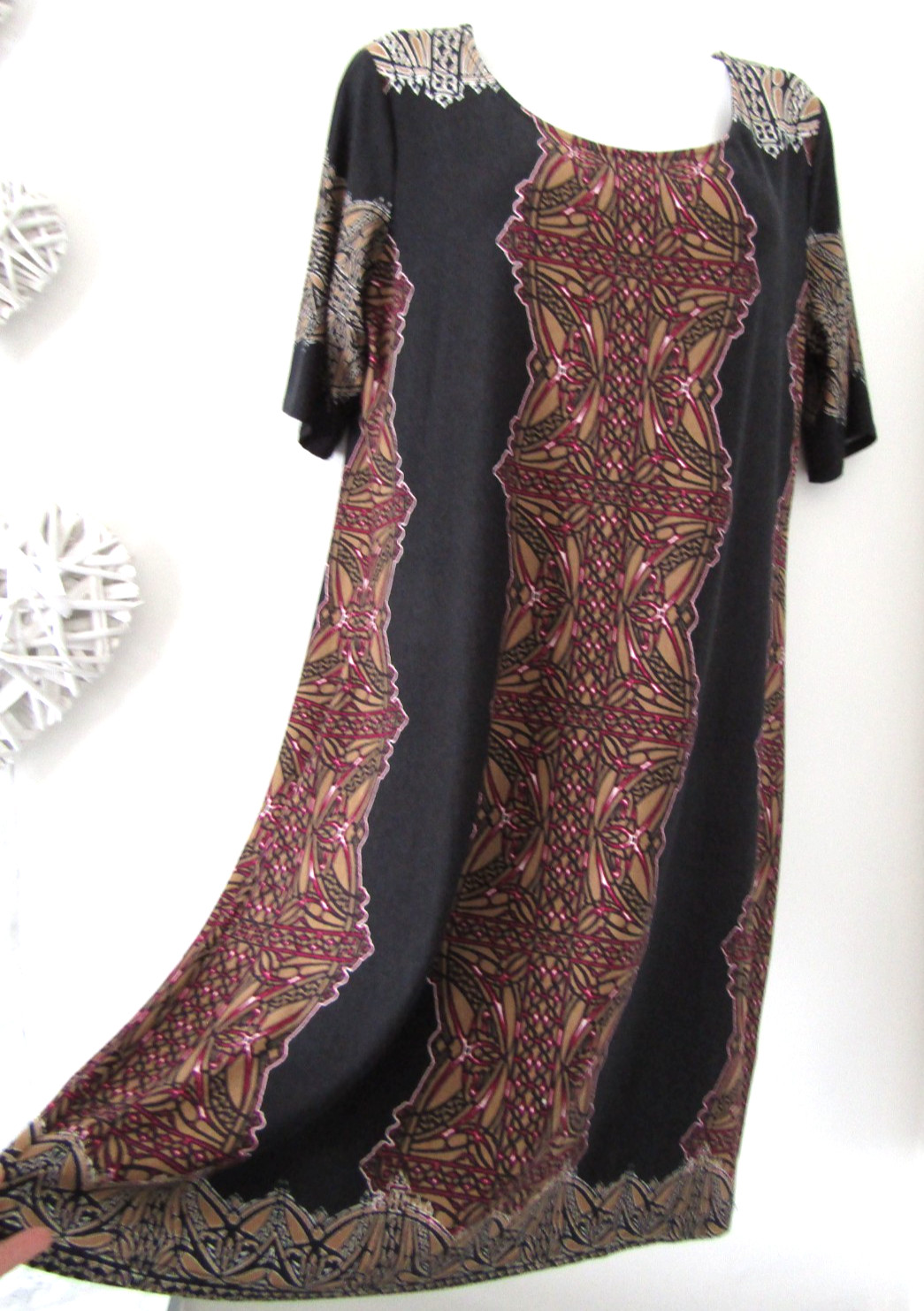 Principles dress ladies 16 Aztec style Ben De Lisi design straight shift dress