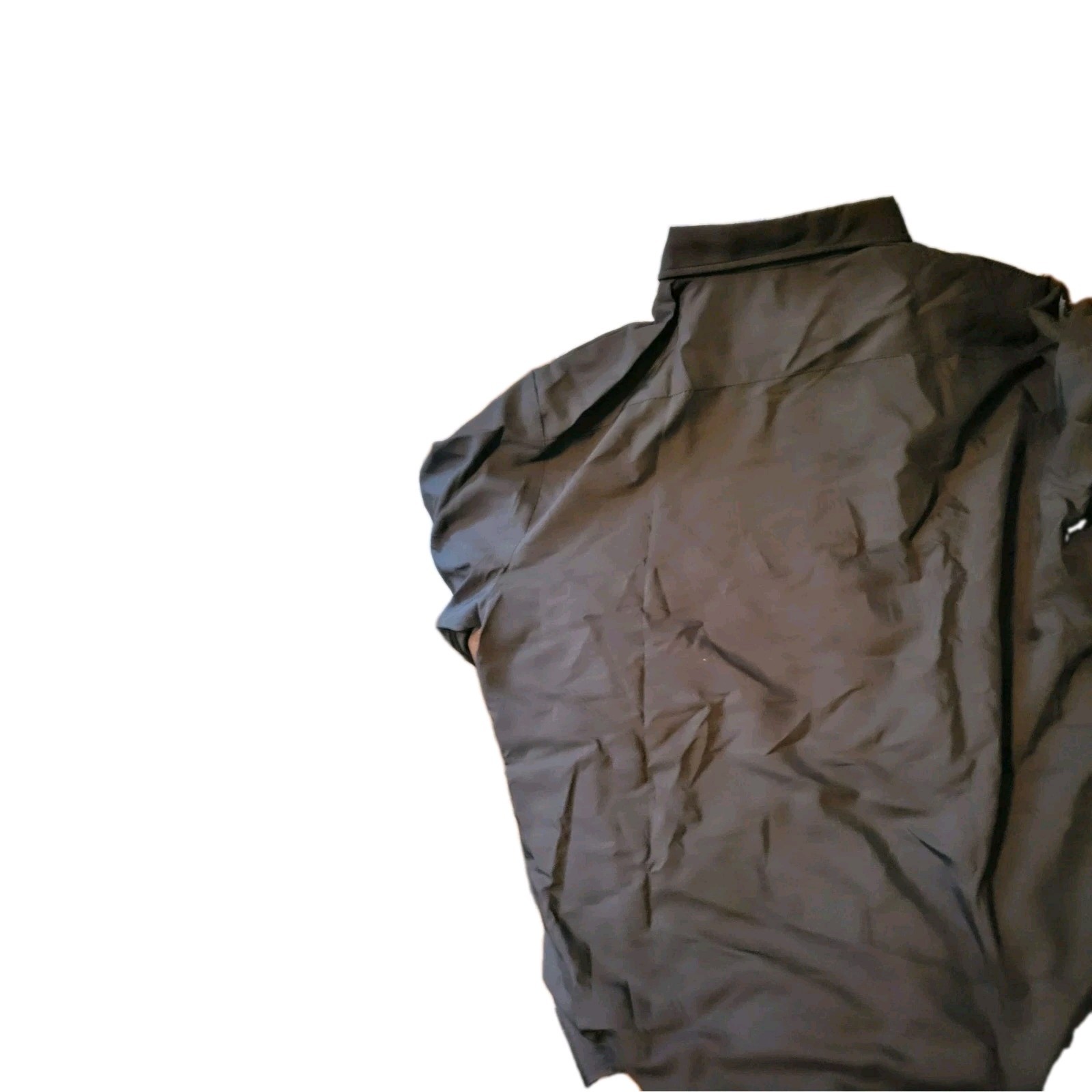btfbm solid black Button Down Shirt