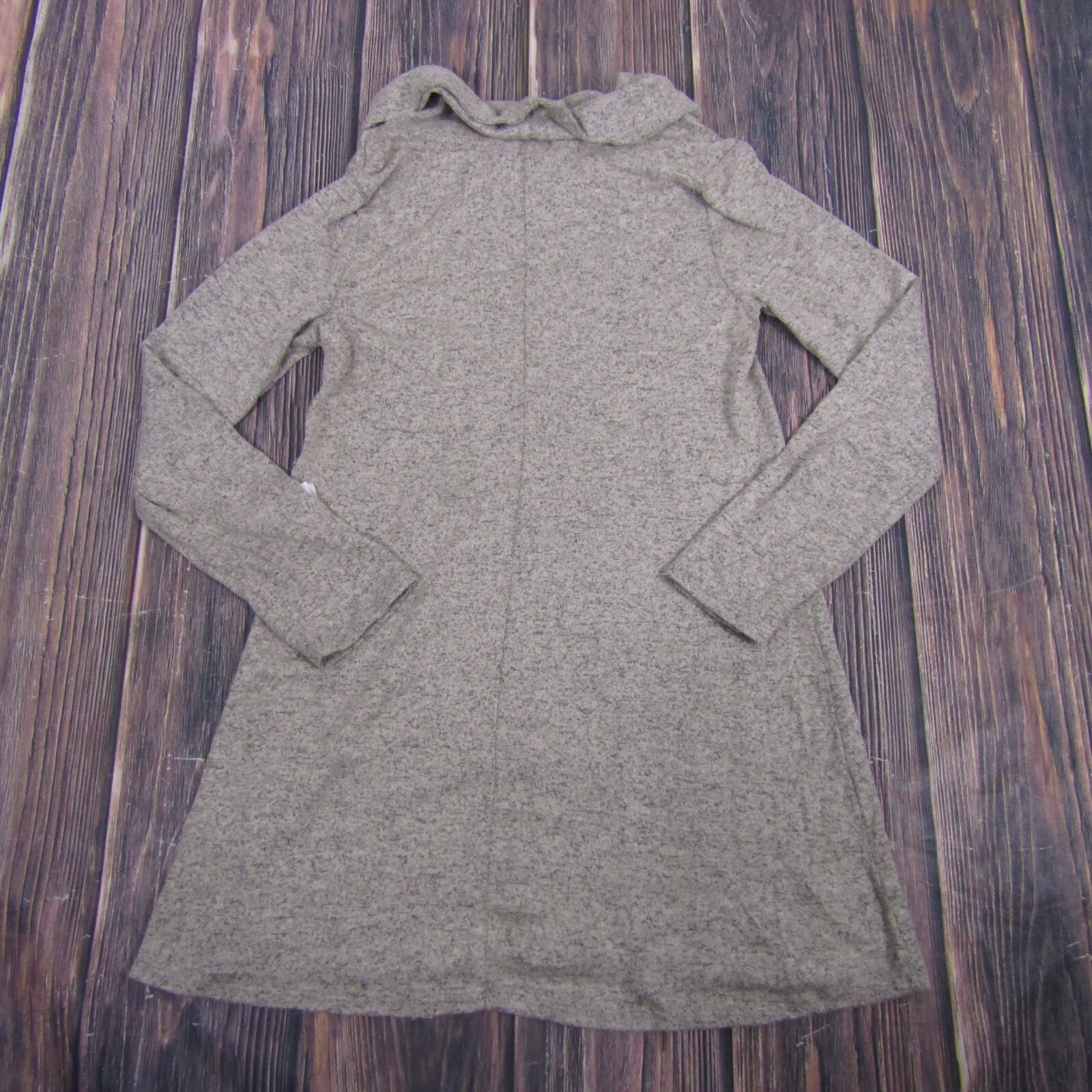 Max + Ash NEW NWT Womens Large Cream Black Turtleneck Long Sleeve Sweater Dress