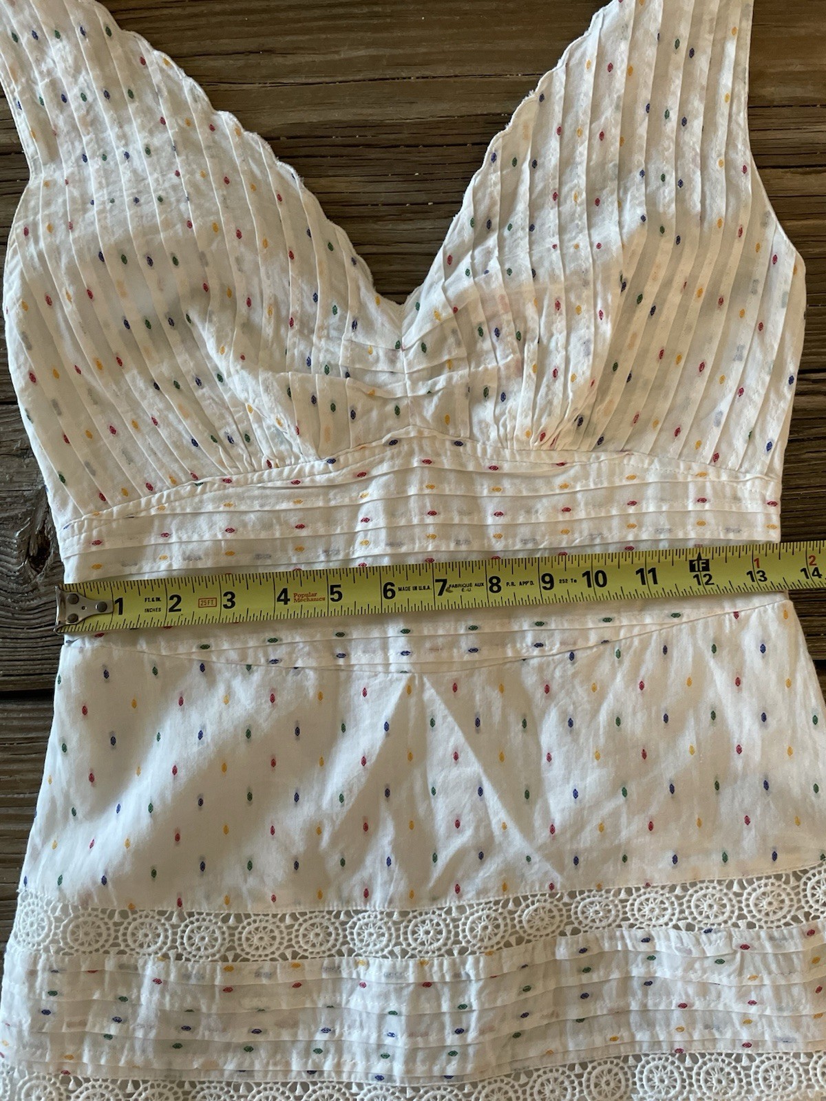 Never A Wallflower Elle Short Dress White Multi SZ XS