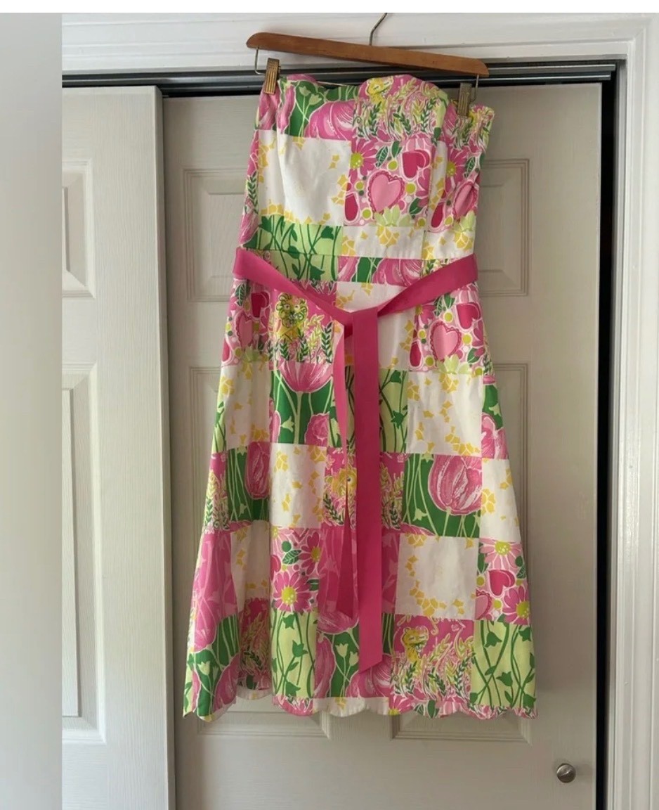 Lilly Pulitzer Originals strapless dress 14