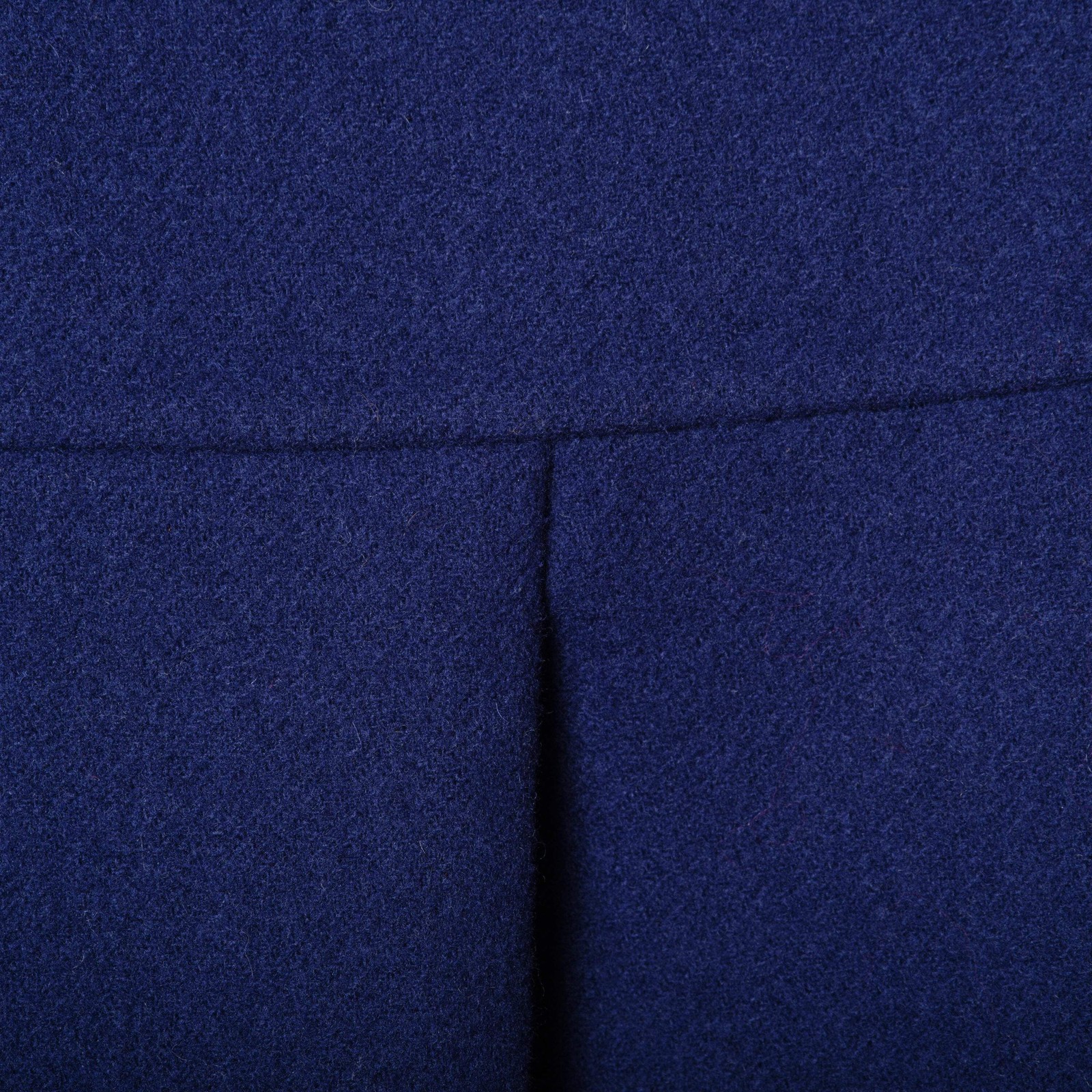 Jil Sander Blue Wool Cashmere Shift Dress Long Sleeve Designer Midi Dress