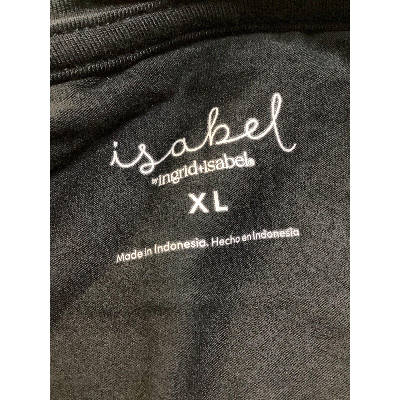 Isabel Maternity by Ingrid & Isabel Black Nursing Friendly Dress XL NWT.