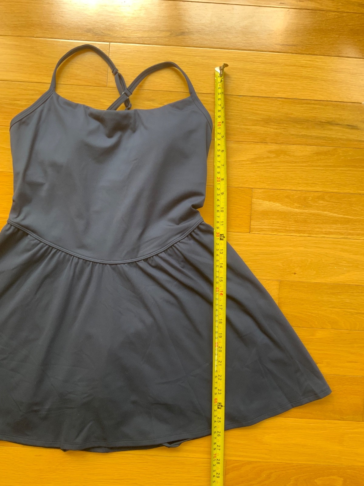 Hollister Gilly Hicks Active Dress w built-in shorts NAVY LARGE NWT