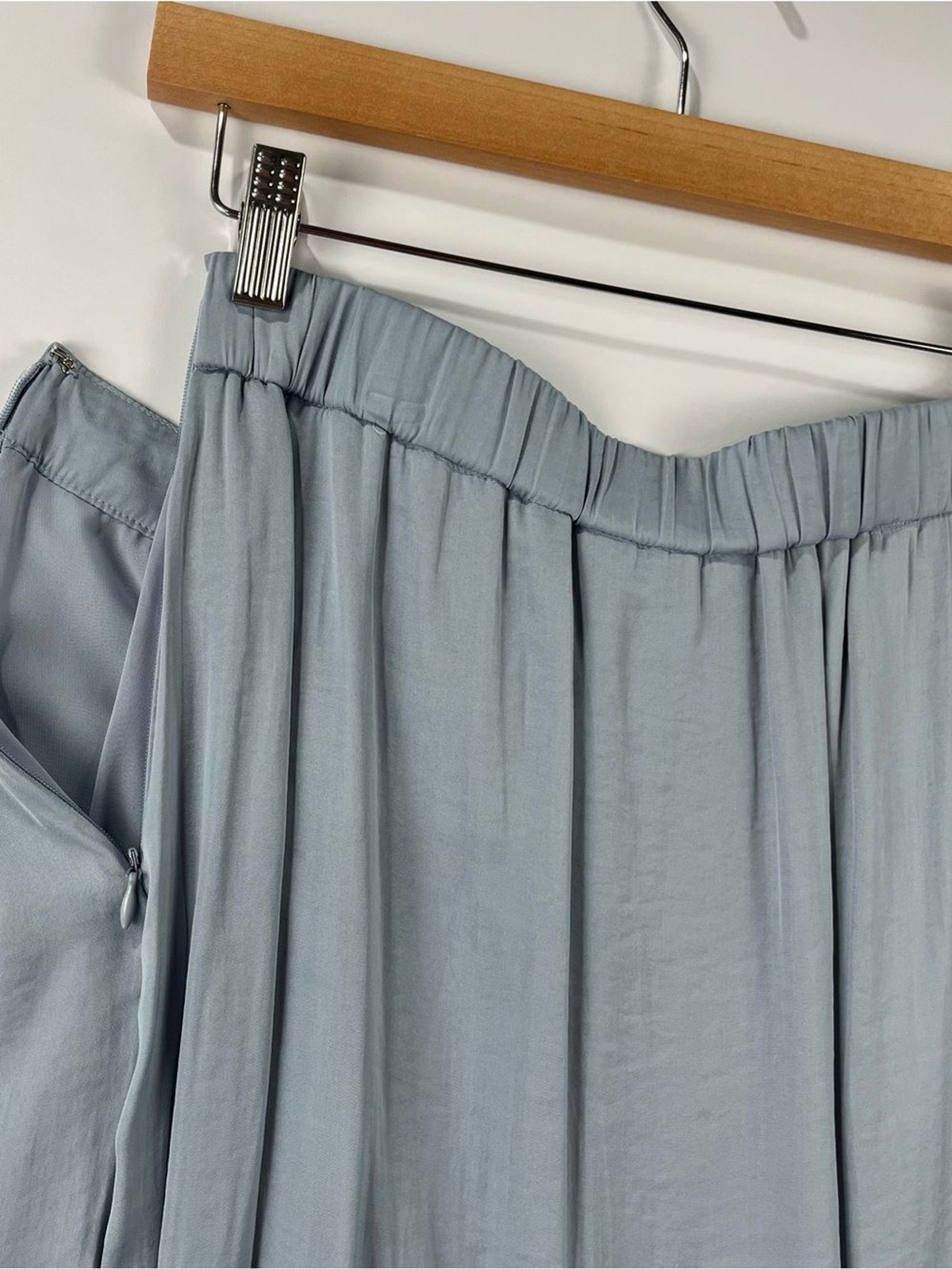 LC Lauren Conrad NWT 2 Piece Skirt Set Tie Front Top Midi Skirt Layering M/S