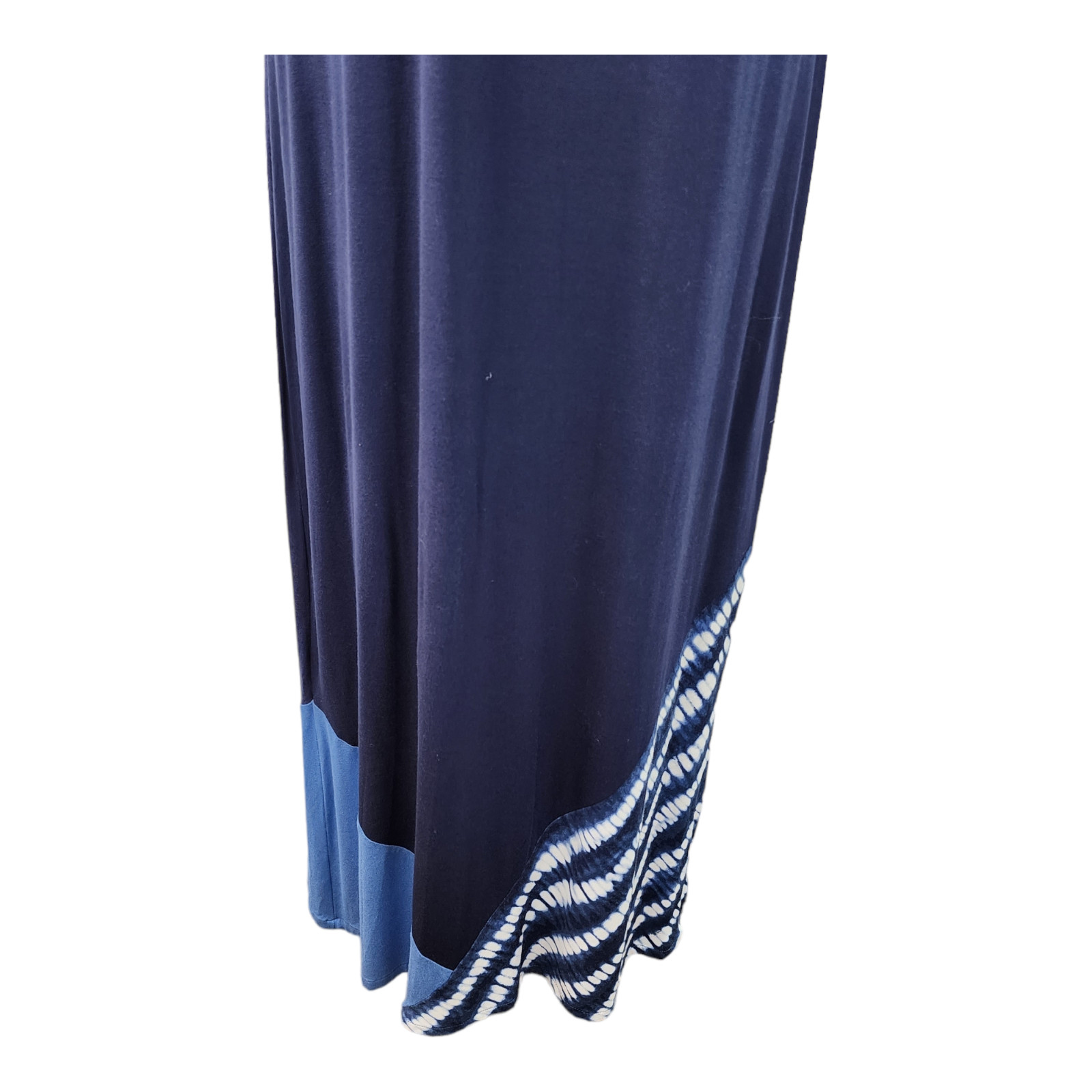 Style Co Bodycon Maxi Dress Juniors Medium Blue Sleeveless Stretch Sundress Sexy