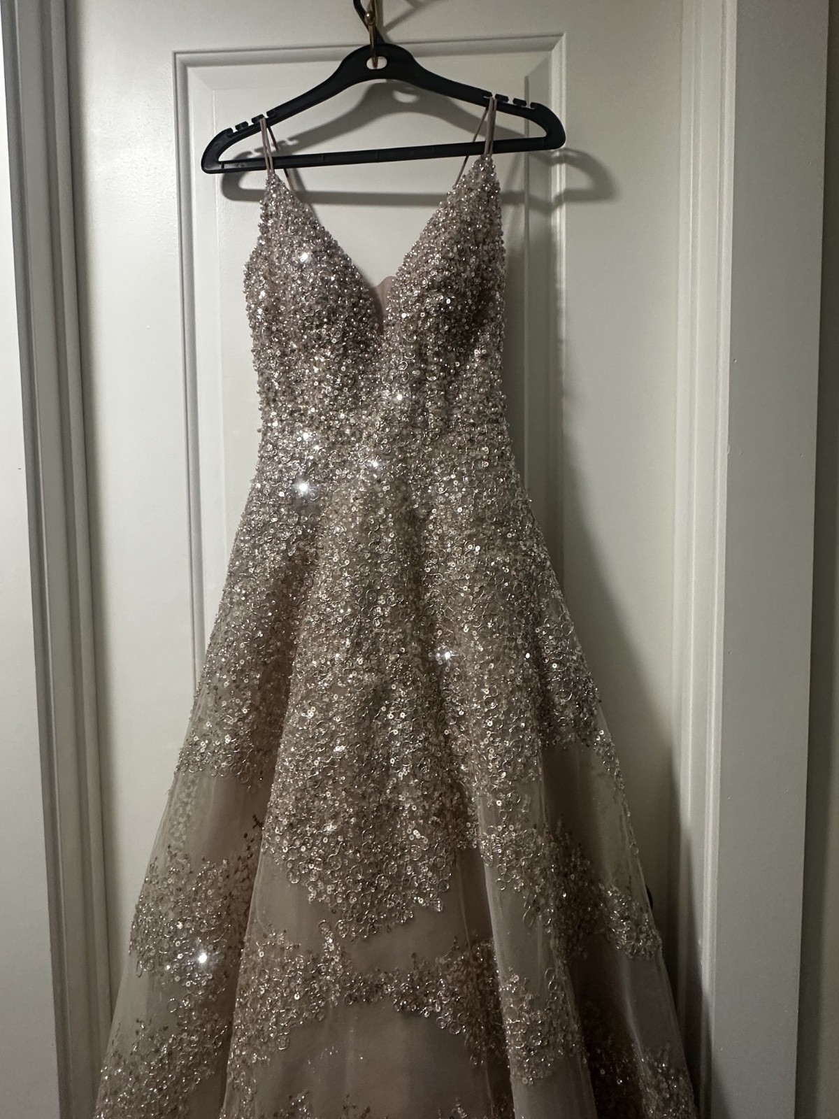 Cat Walk Beaded Formal Gown