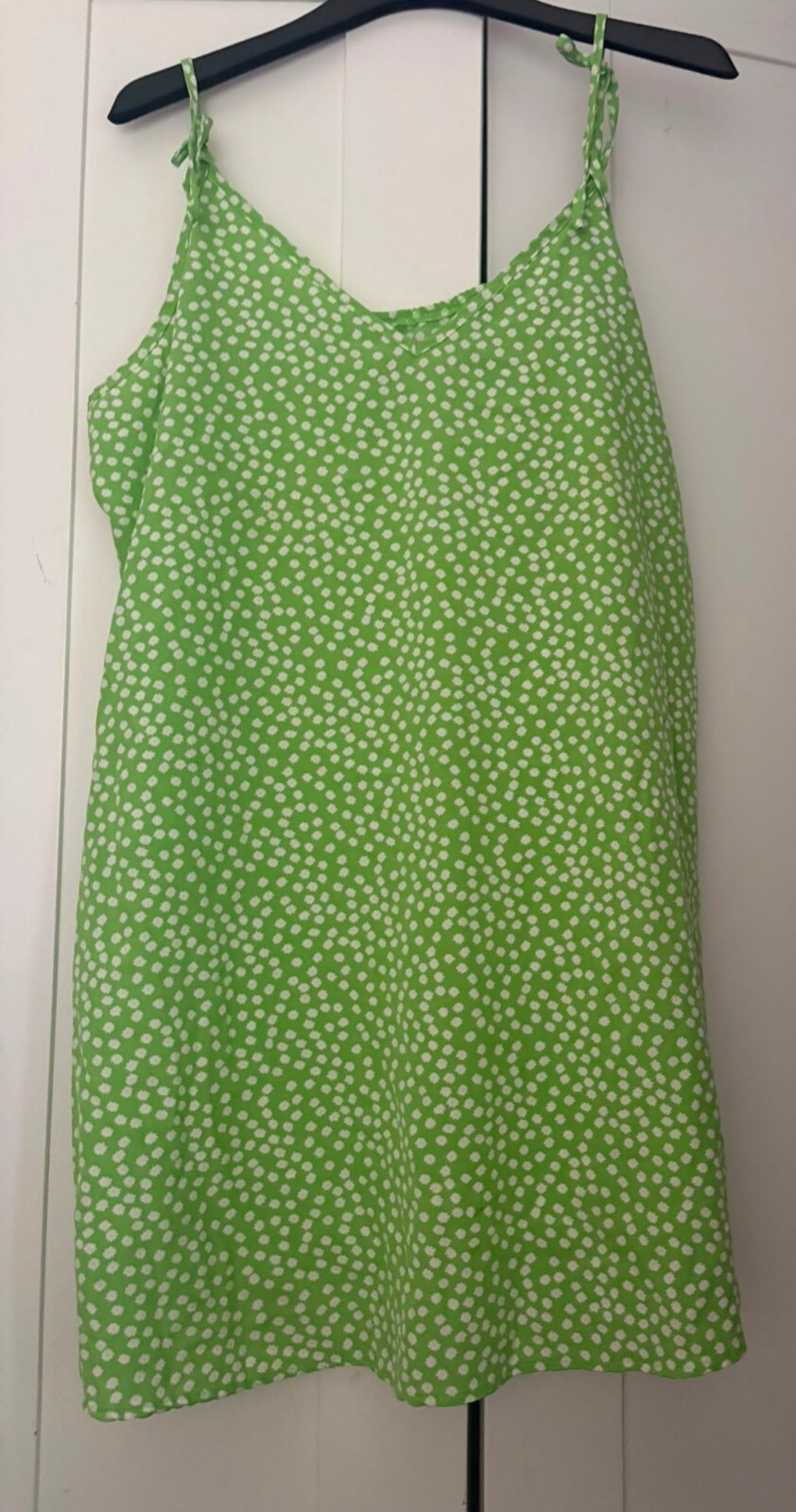 SHEIN Curve Green Floral Print Slip Dress 4XL