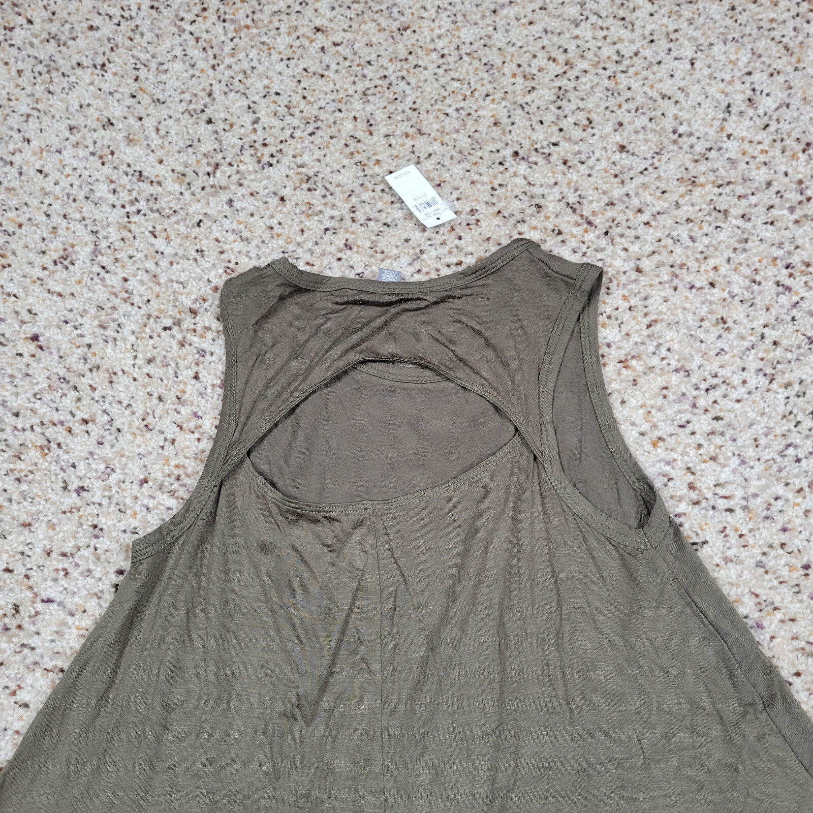 Aerie Dress Womens Extra Small Green Flared Pullover Lightweight Outdoors NEW A1