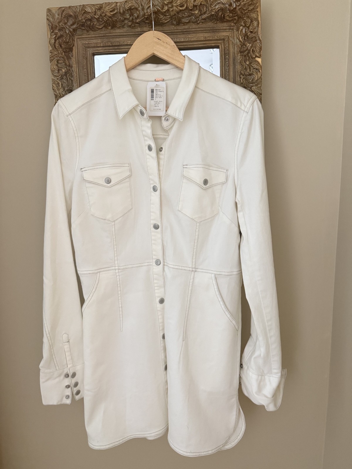 Free People jacket-dress, size M NWT