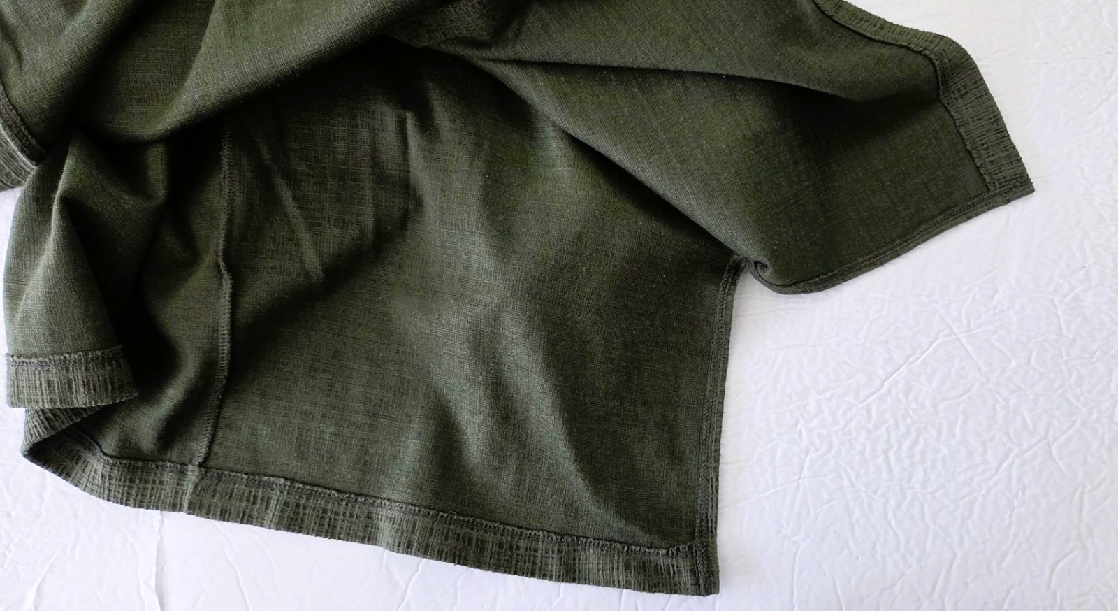 Madewell Texture & Thread Button-Front Tank Dress in Olive Green Size Medium